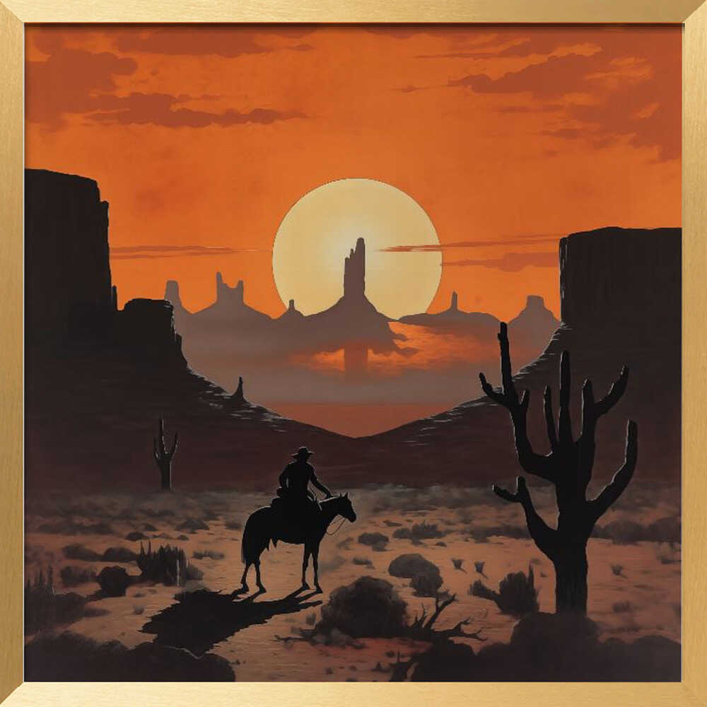 Sunset Cowboy