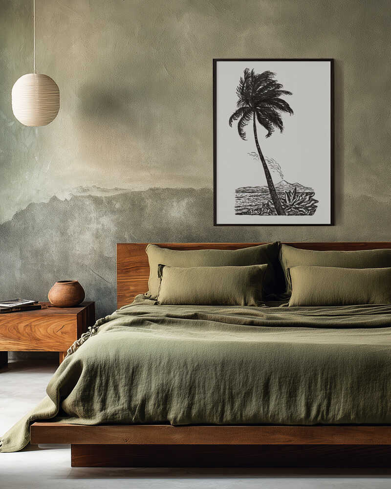 Palm Tree With an Island (ca. 1891–1941)