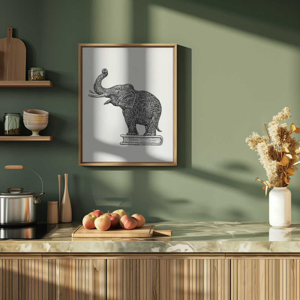 Elephant On a Book (1935 1936)