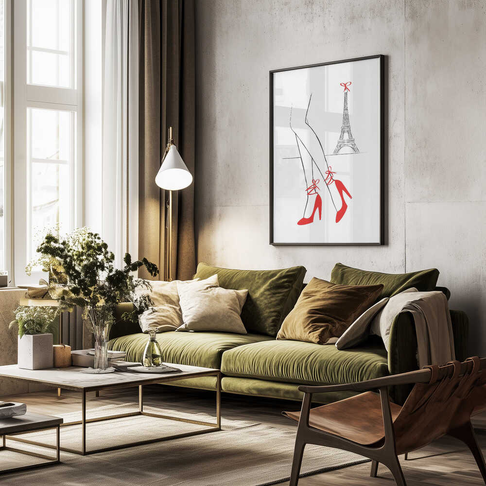 Eiffel Tower Red Heels
