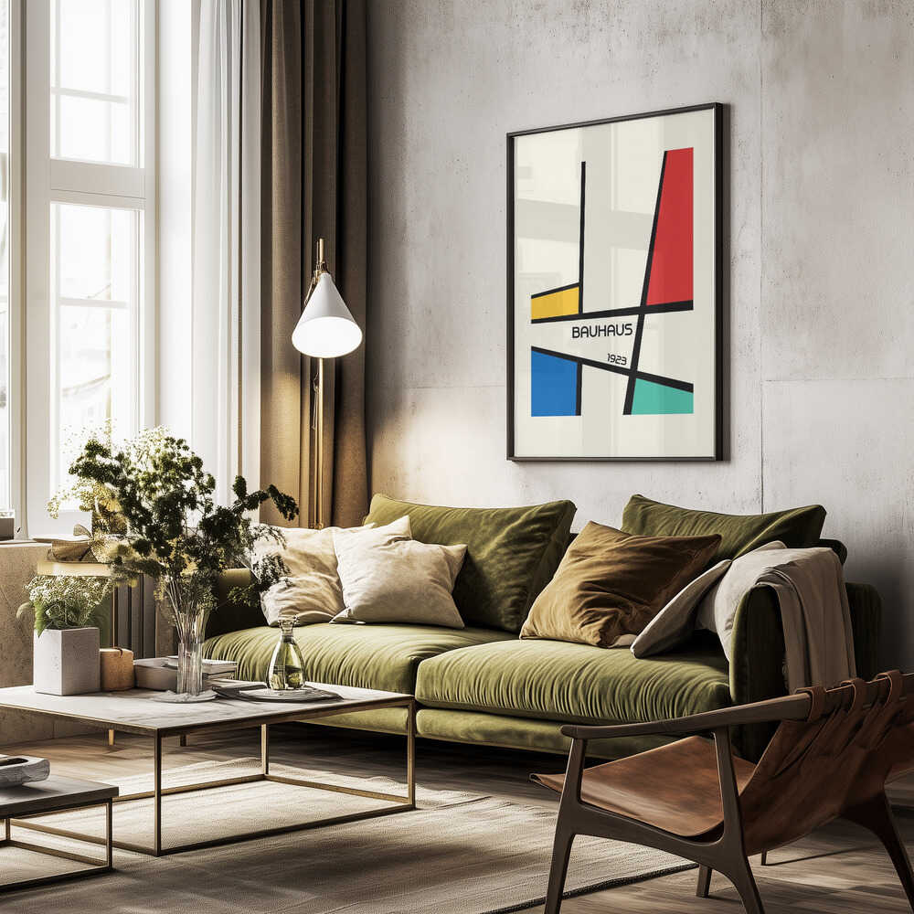 Modern Geometric Color Blocks