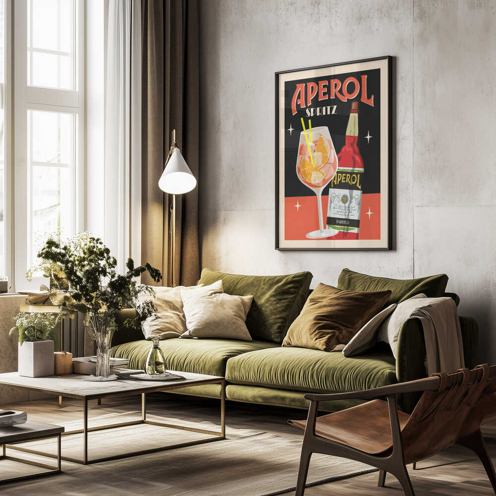 Retro Aperol Spritz