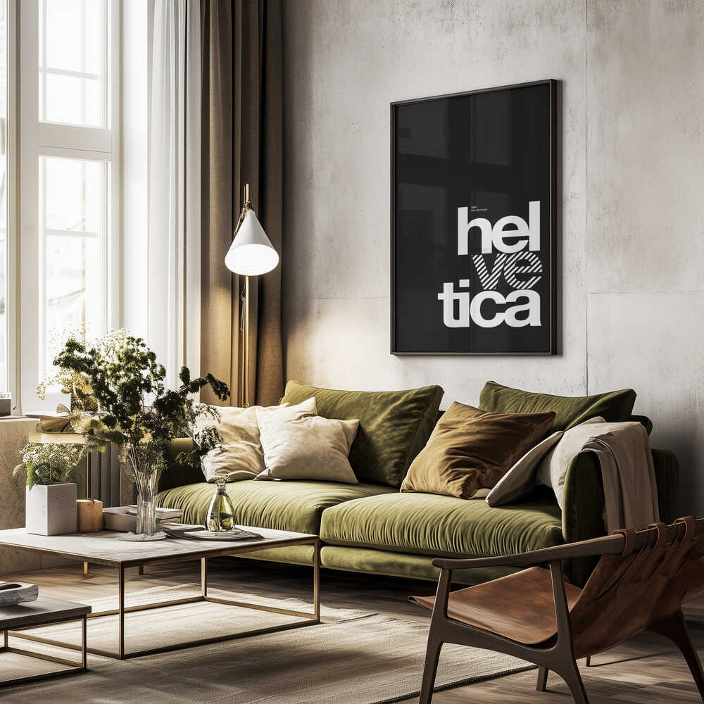 Helvetica, hel ve tica, Typographic, Black Design