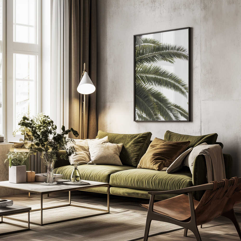 Tropical Green Palms