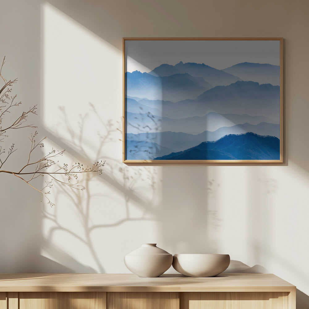 Misty Blue Mountains