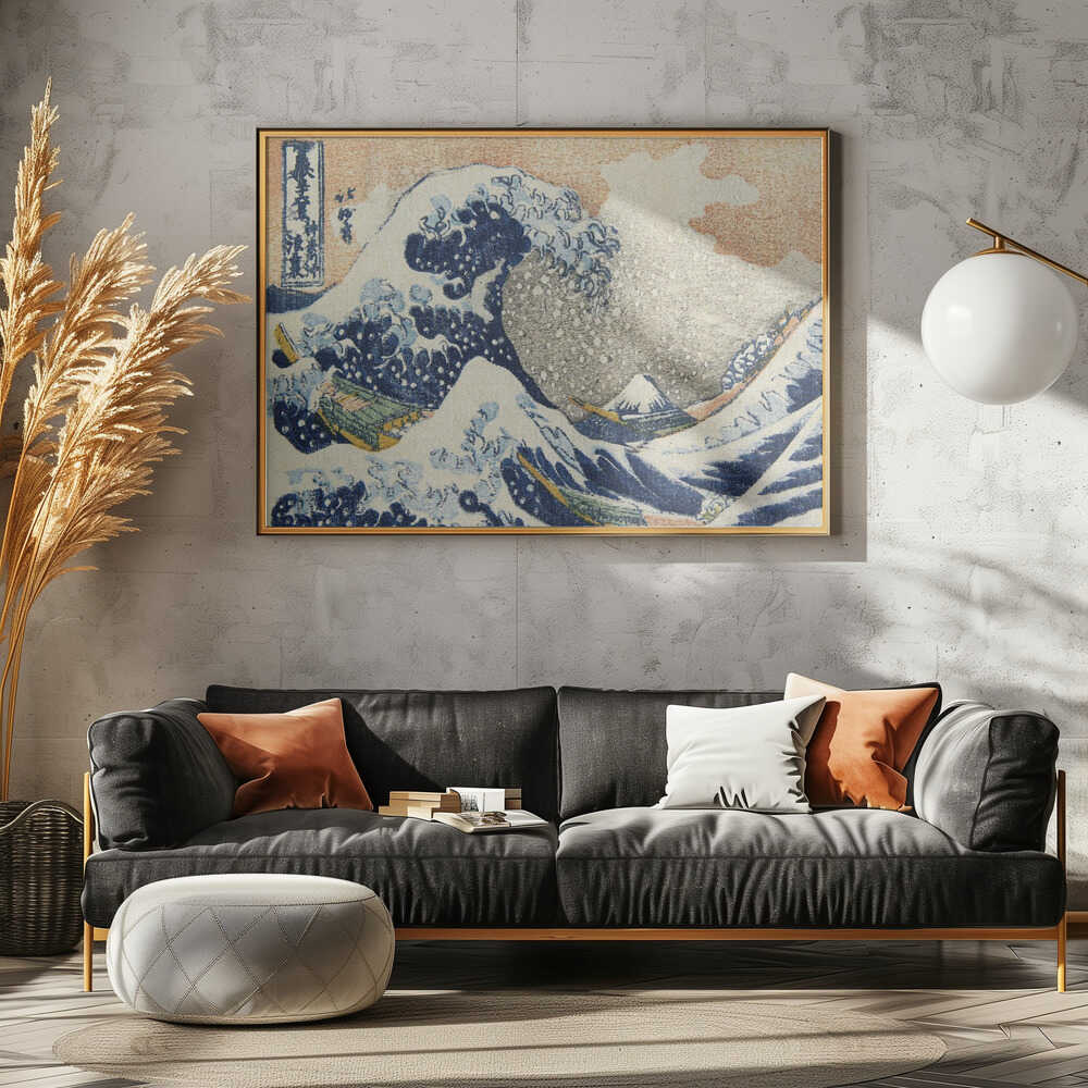 Hokusai's "Under the Wave Off Kanagawa"