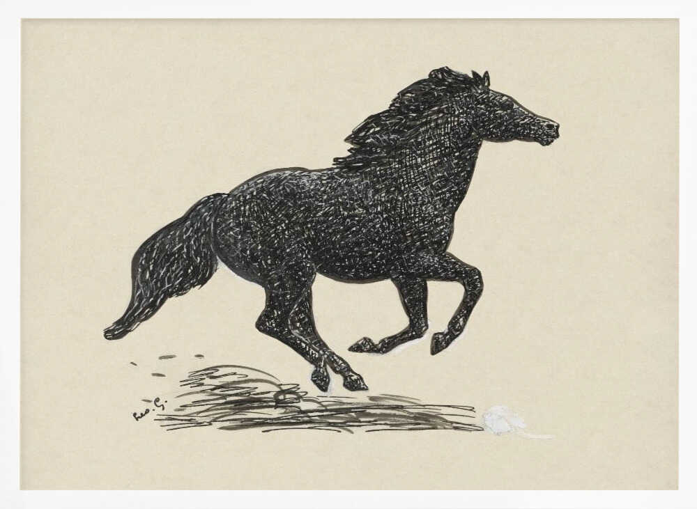 Galopperend Paard (1891–1941) By Leo Gestel