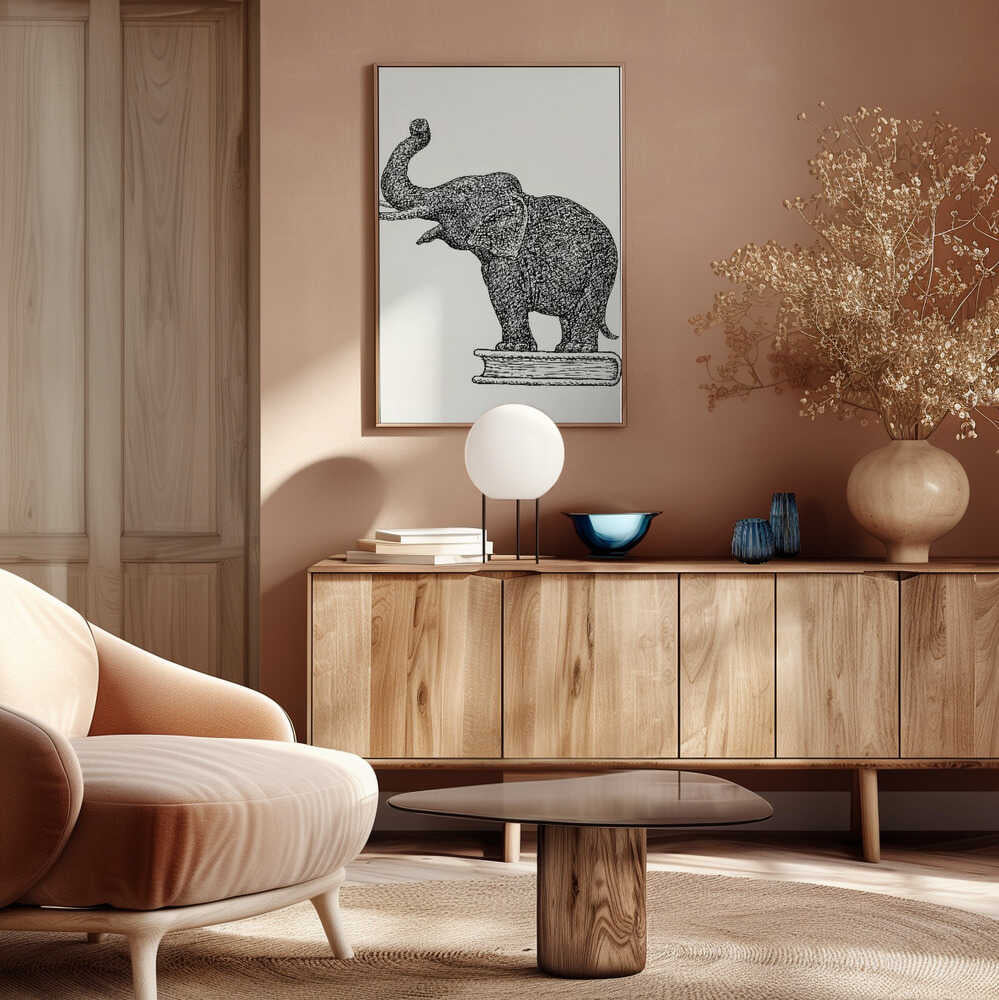 Elephant On a Book (1935 1936)