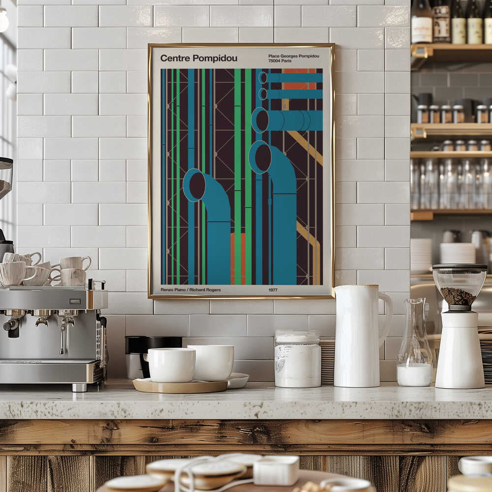 Colorful Architectural Pipes