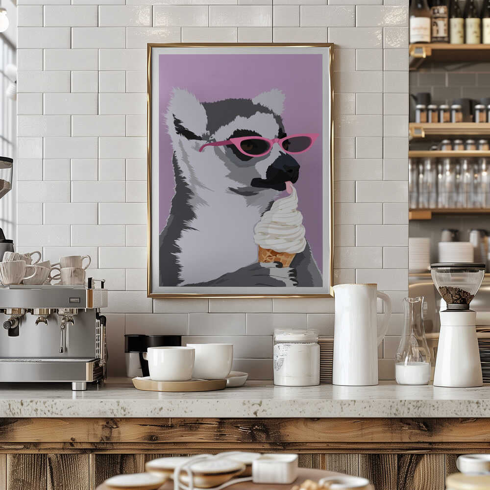 Cool Lemur Ice Cream