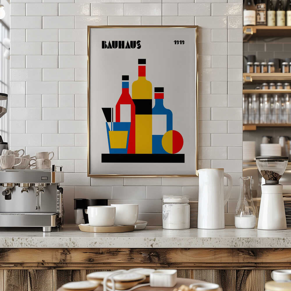 Bauhaus Geometric Still Life