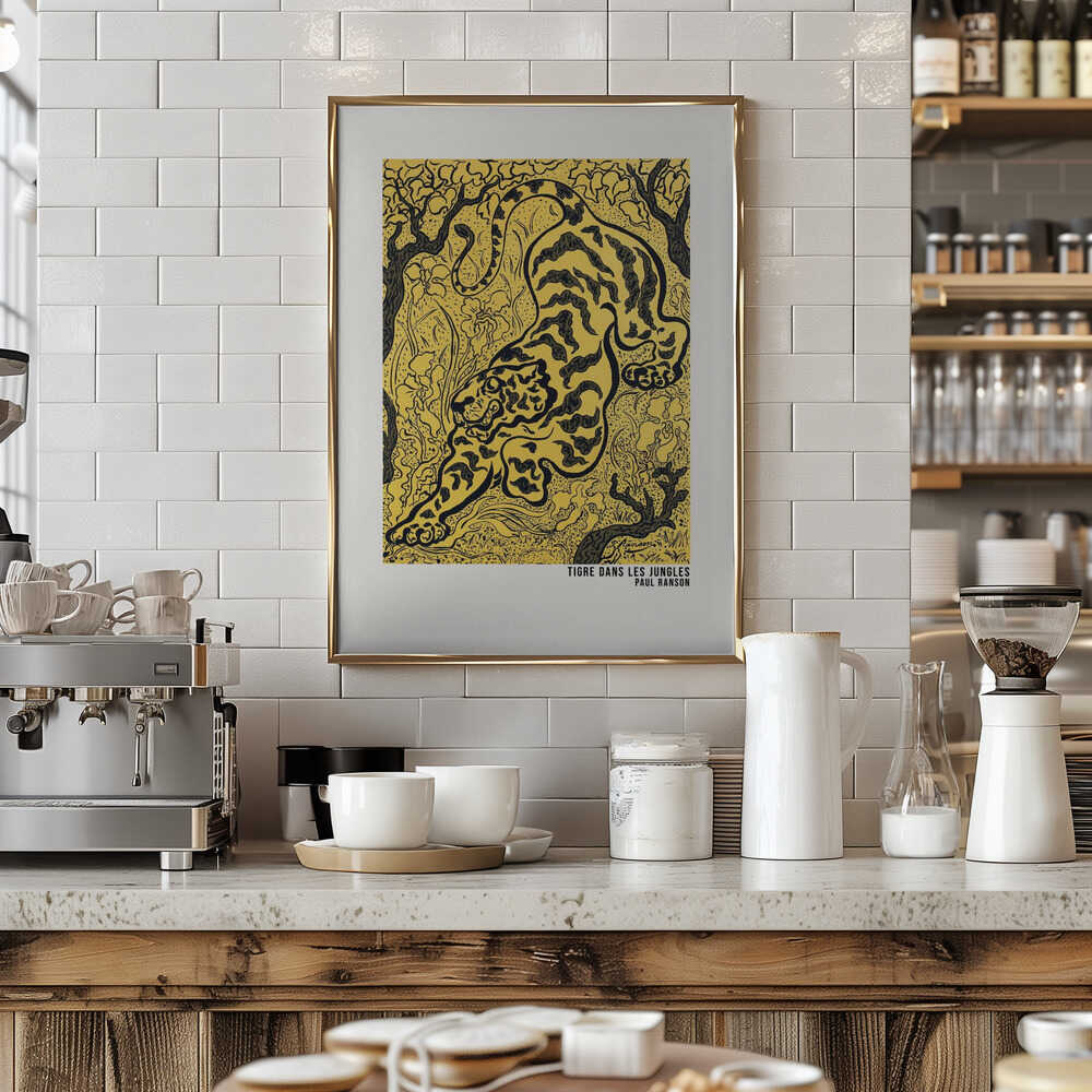 Tigre Dans Les Jungles Poster