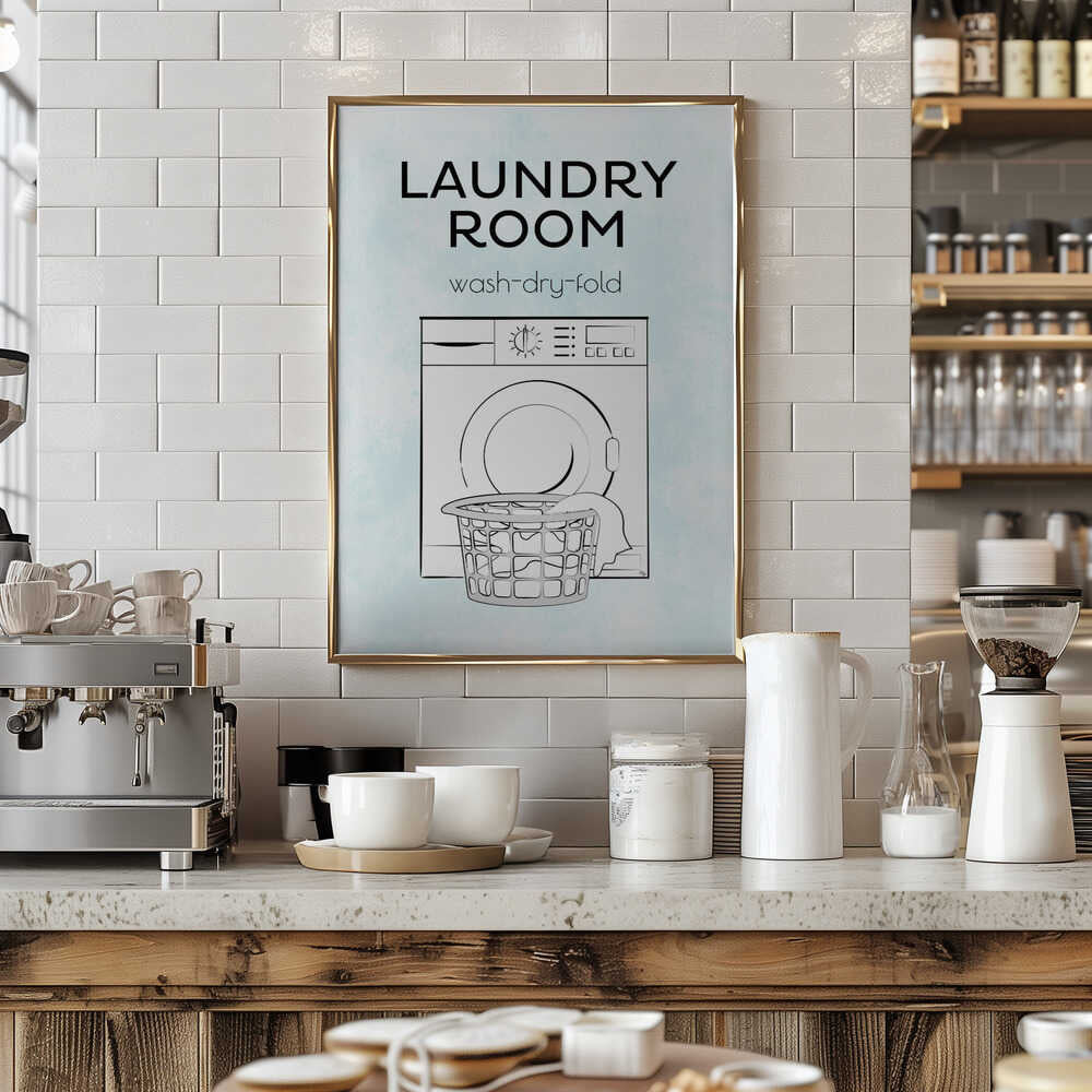 Laundry Room Wash Dry Fold
