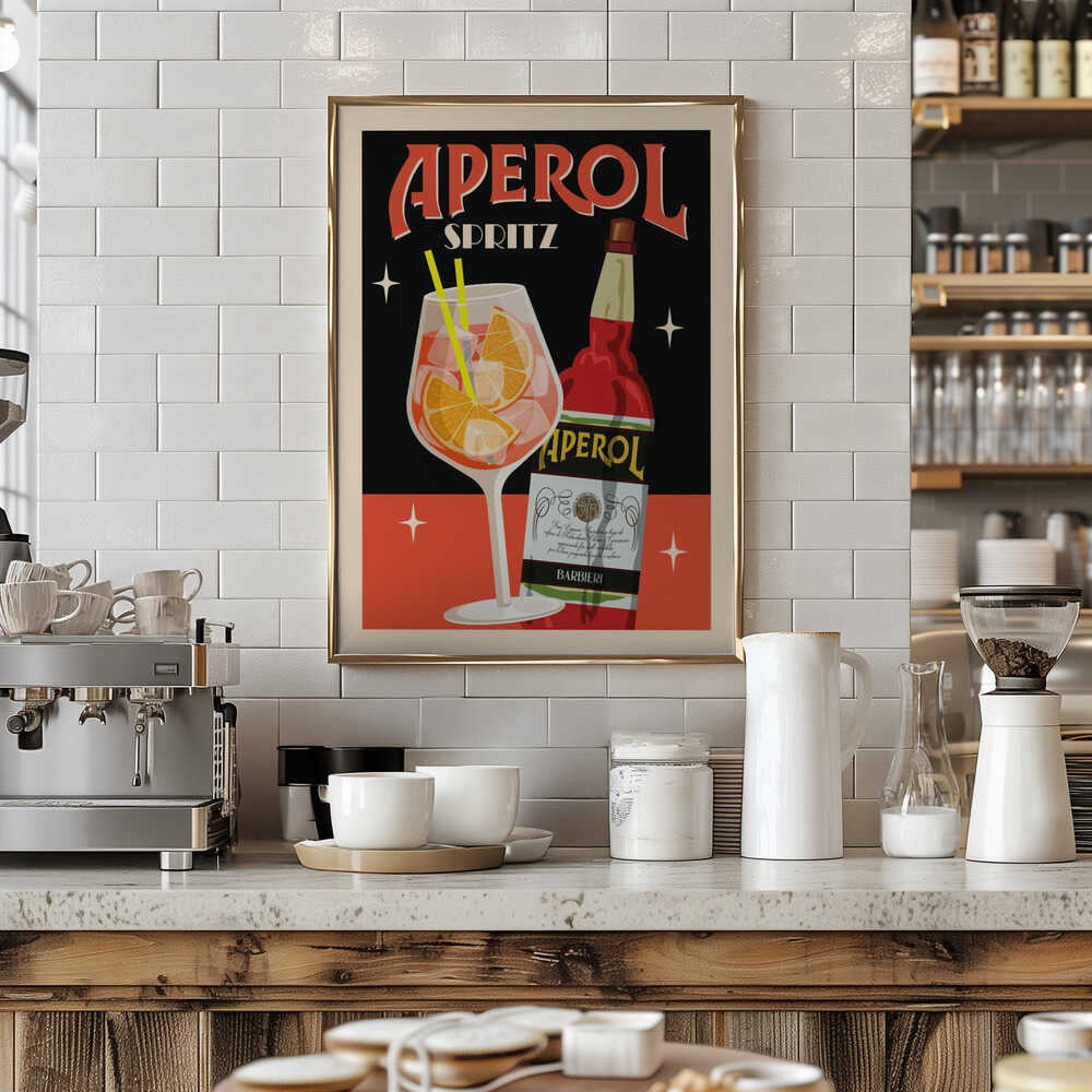 Retro Aperol Spritz