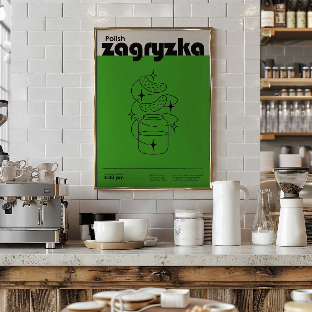 Green Polish Snack