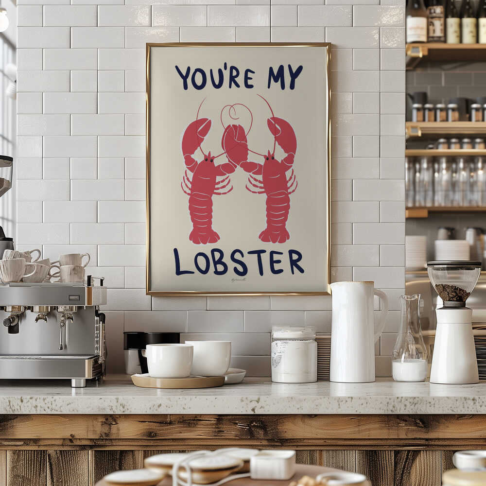 Romantic Lobster. You're My Lobster