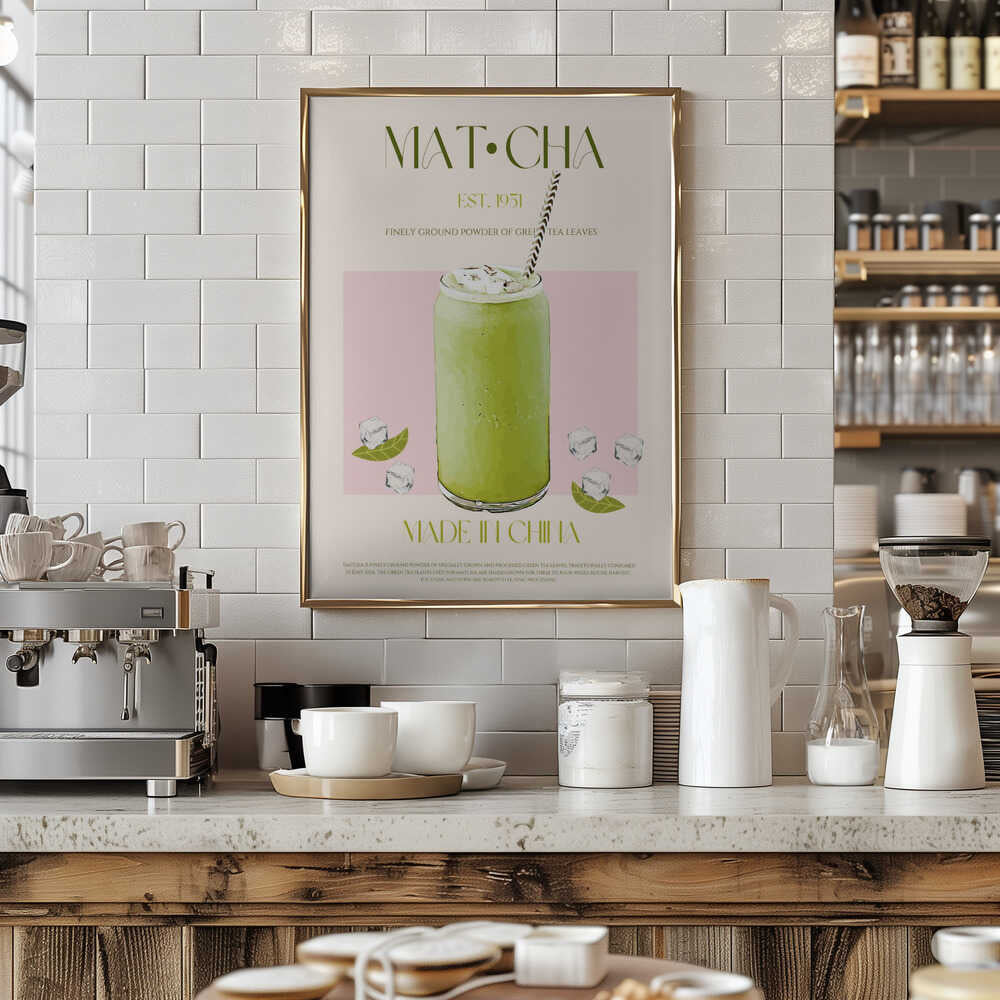 Refreshing Matcha Drink