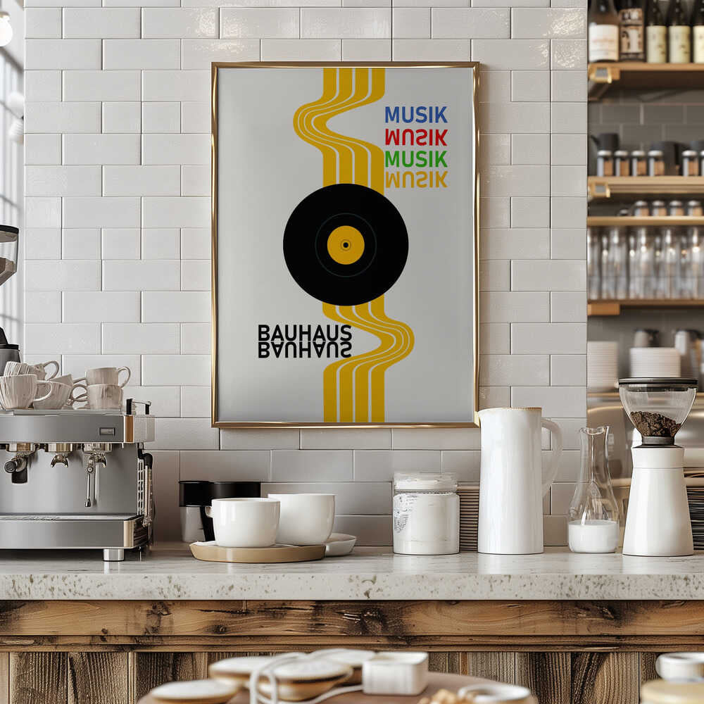 Bauhaus Music Vinyl Design
