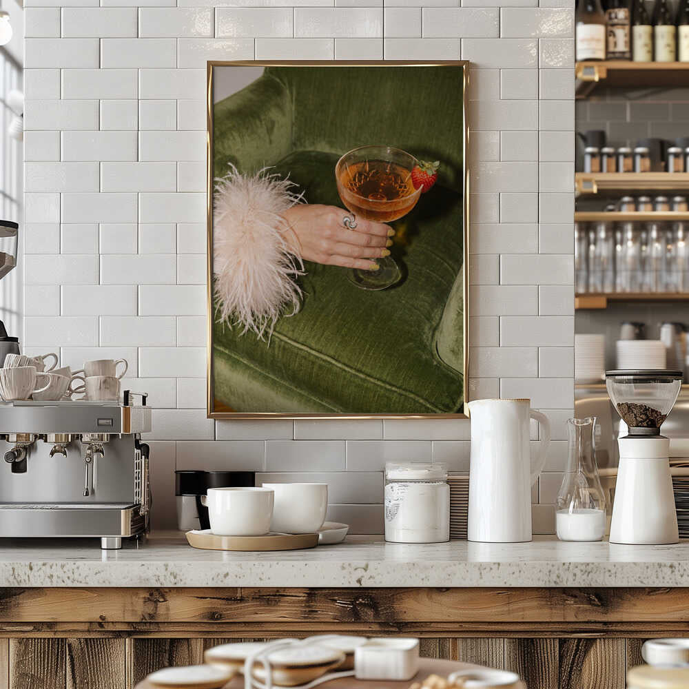 Feathered Cocktail Style