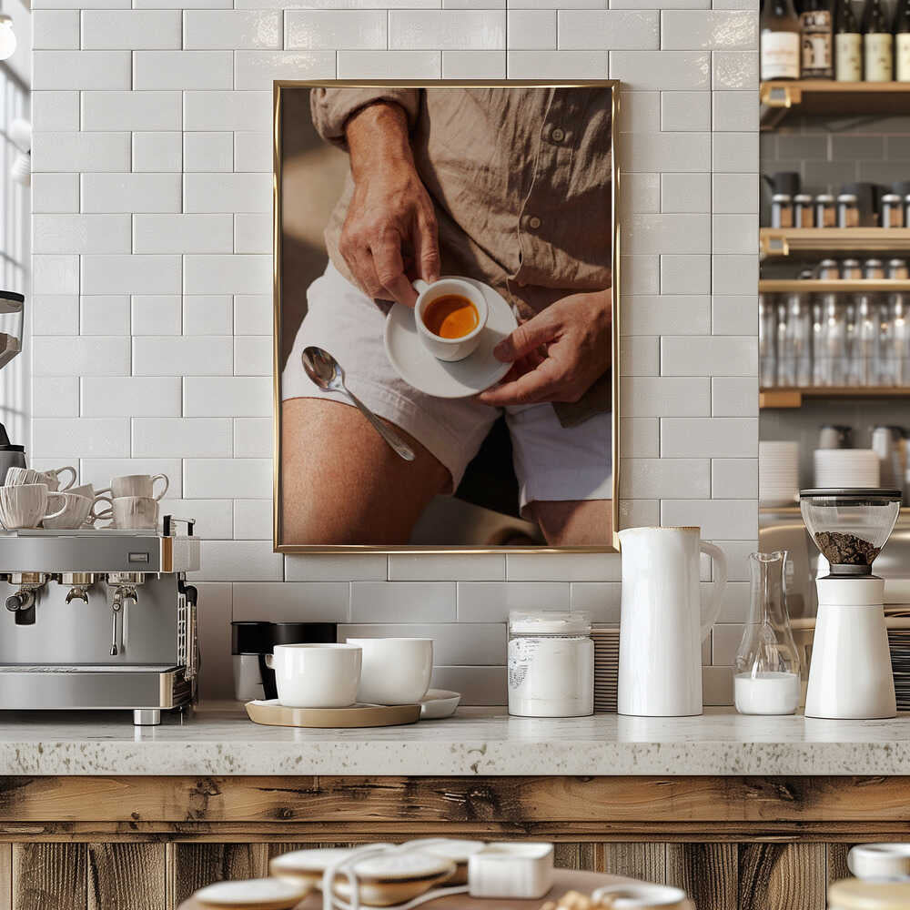 Summer Coffee Moment