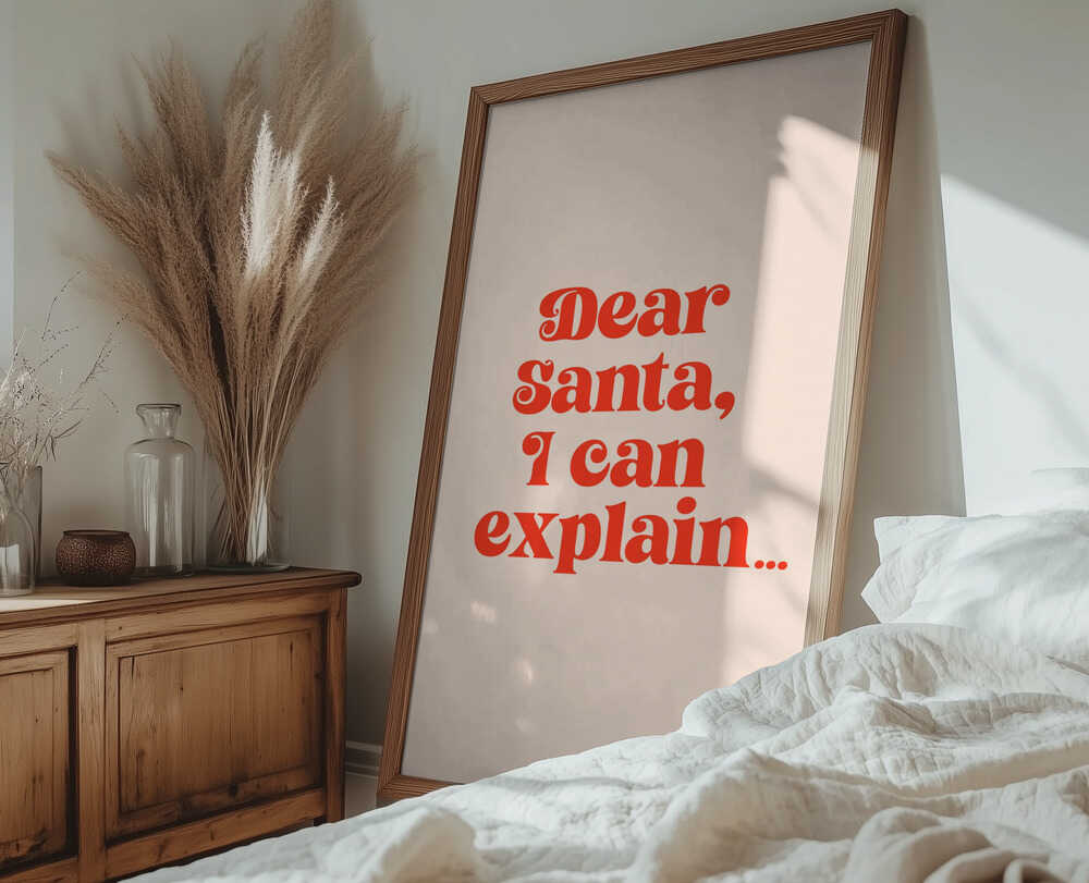 Dear Santa I can Explain