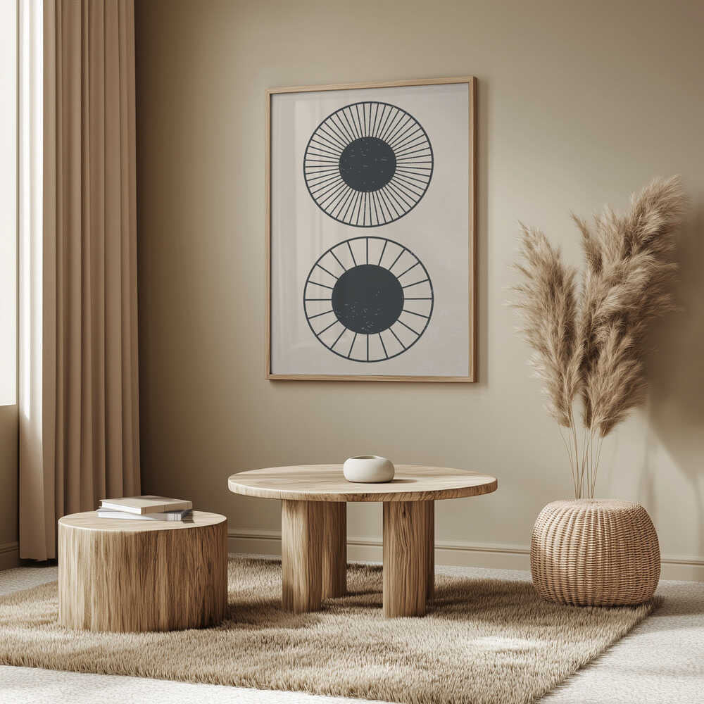 Geometric Sun Circles
