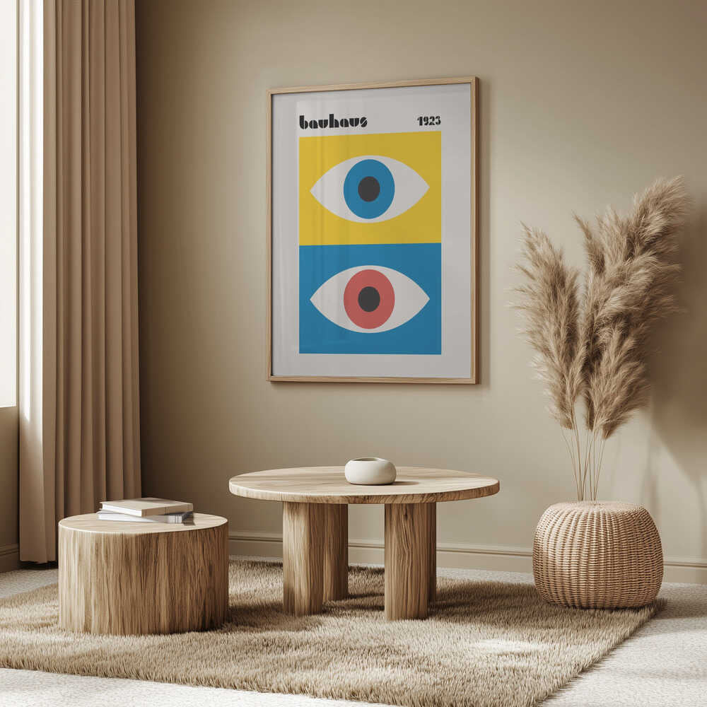 Bauhaus Geometric Eyes