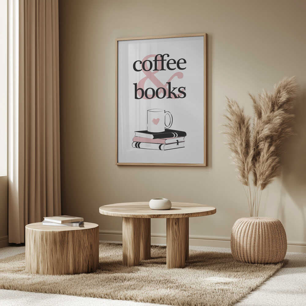 Coffee Books Heart