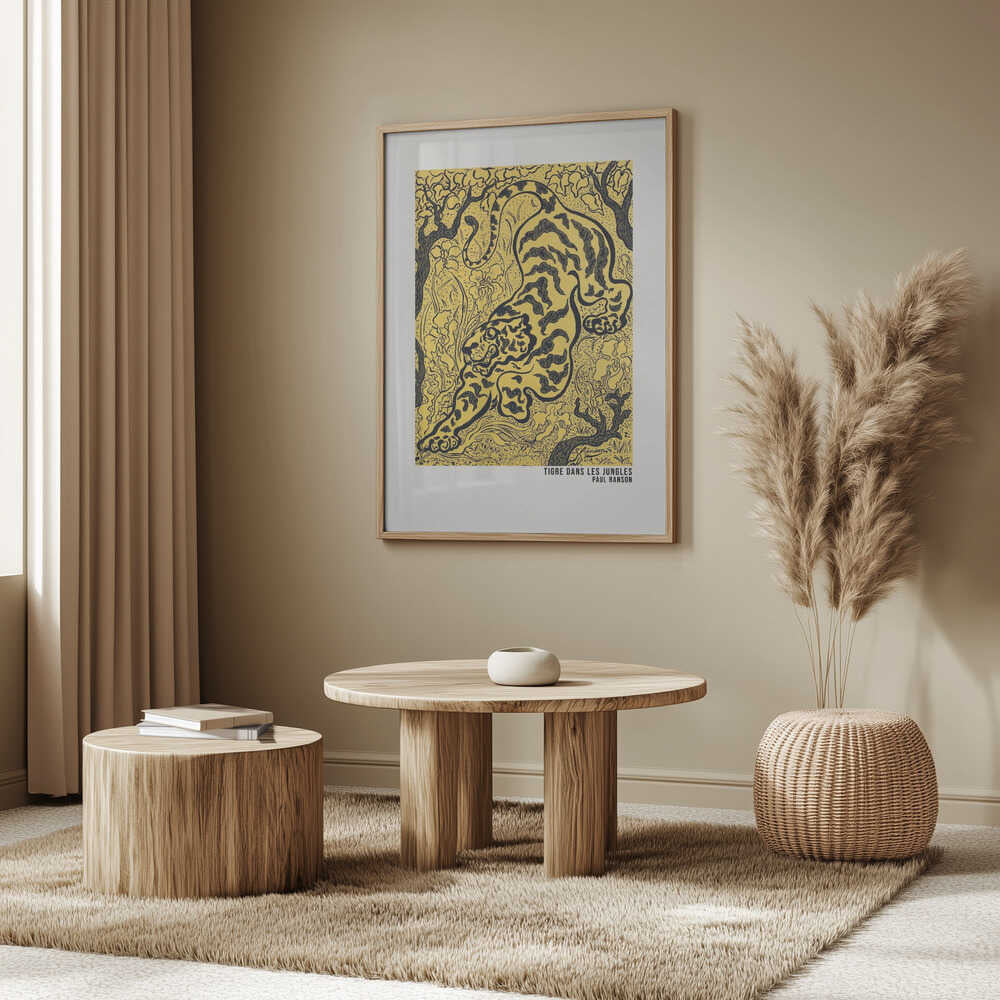 Tigre Dans Les Jungles Poster