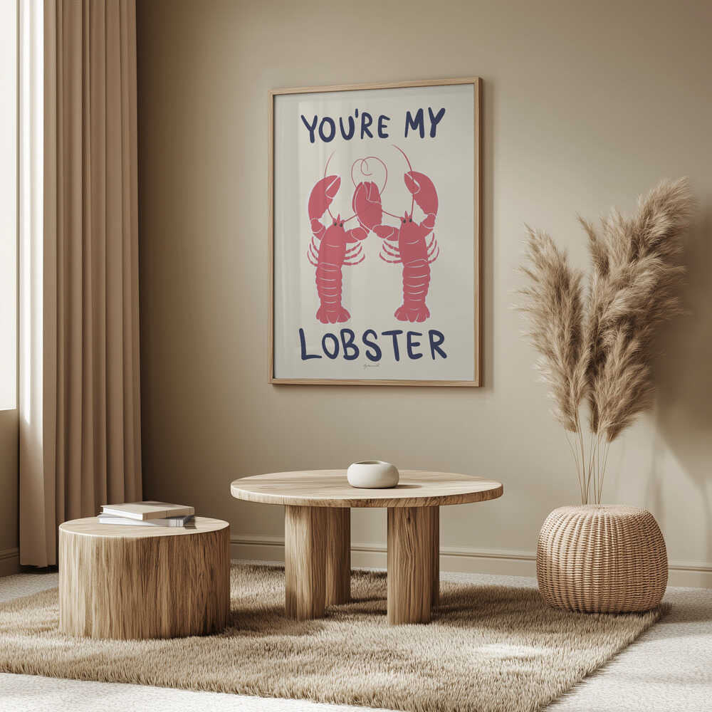 Romantic Lobster. You're My Lobster