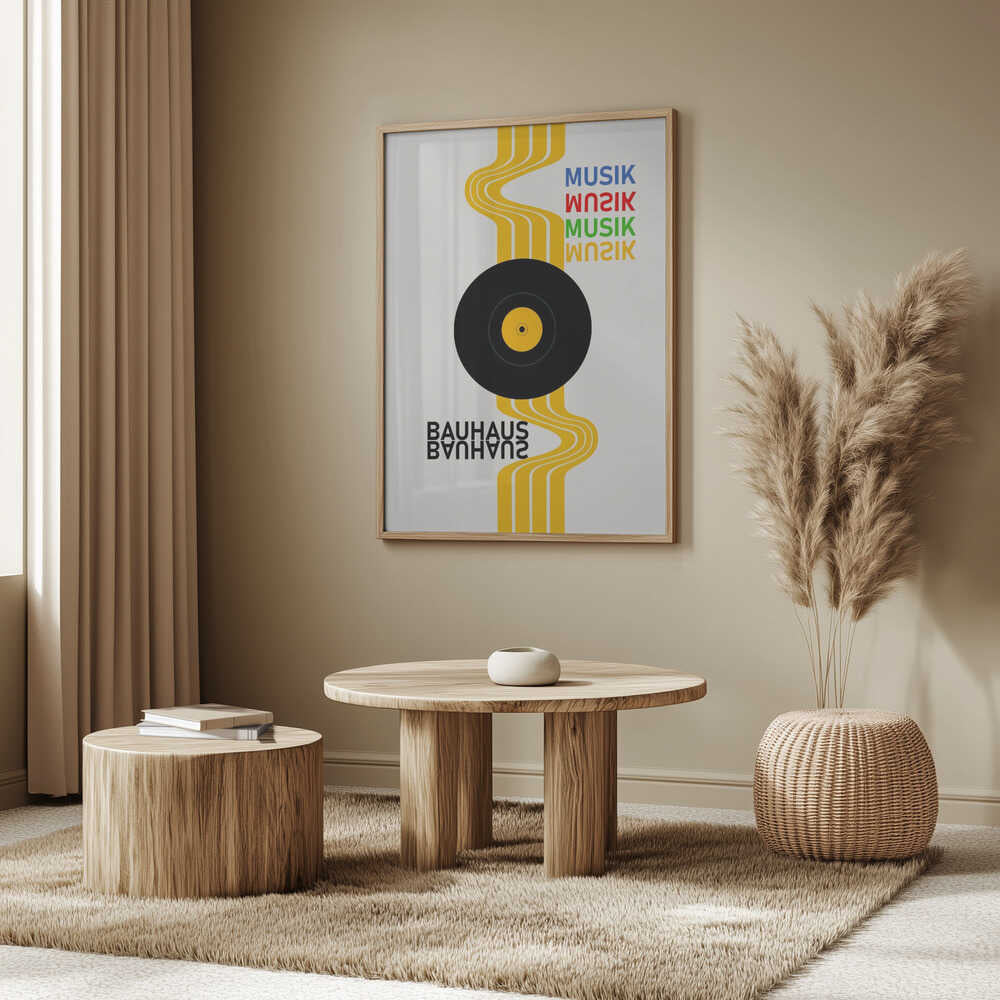 Bauhaus Music Vinyl Design
