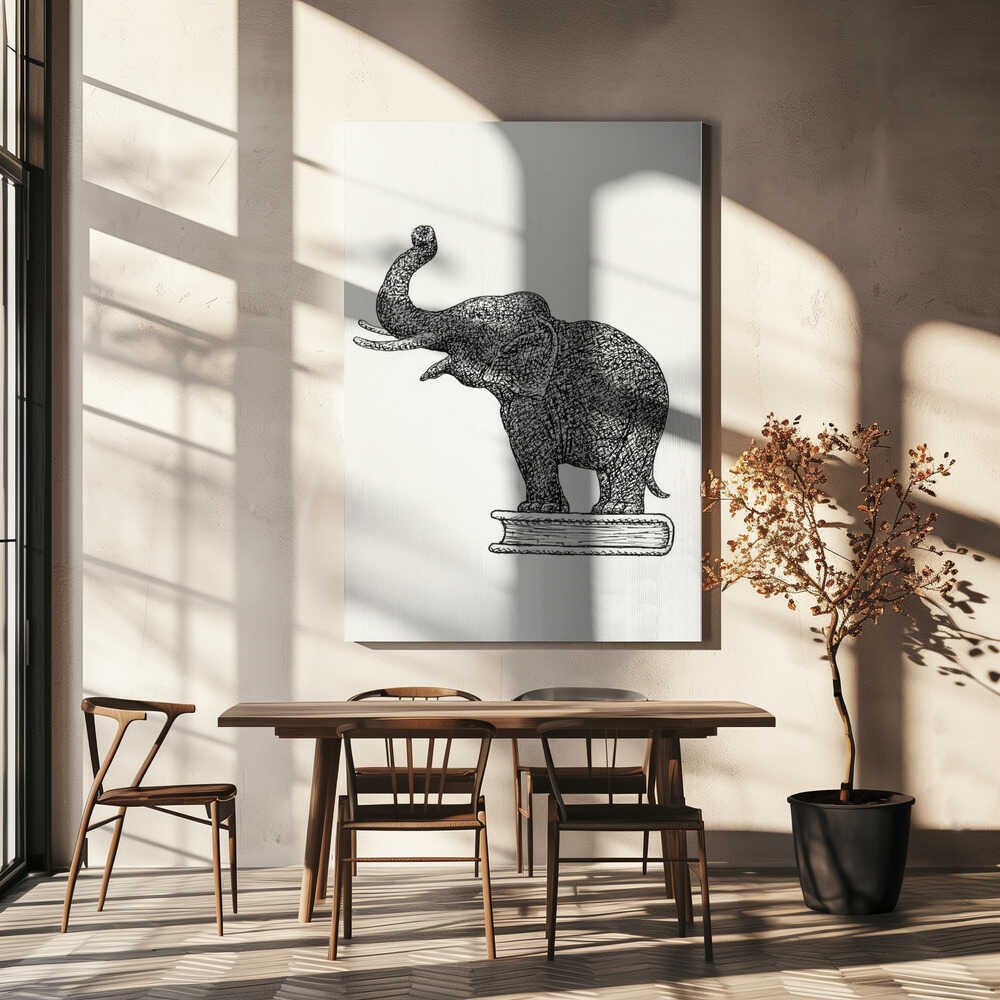 Elephant On a Book (1935 1936)