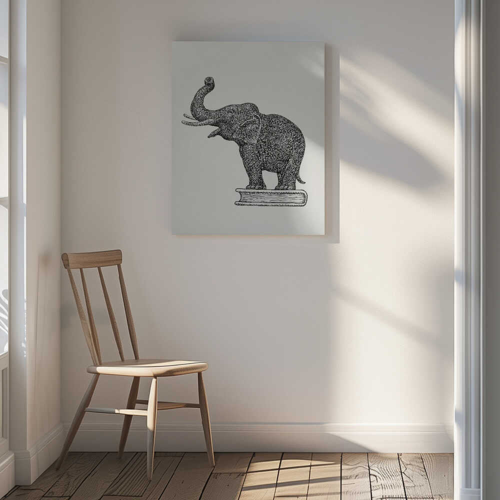 Elephant On a Book (1935 1936)