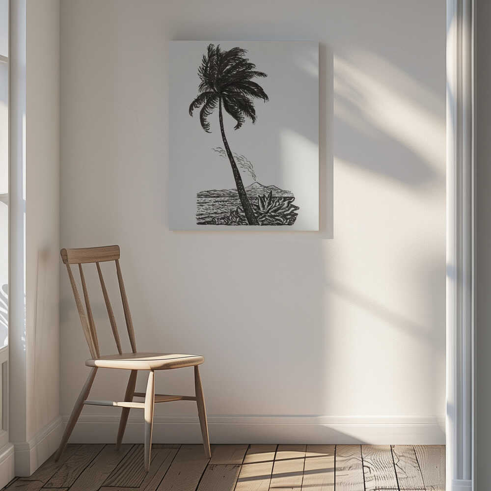 Palm Tree With an Island (ca. 1891–1941)