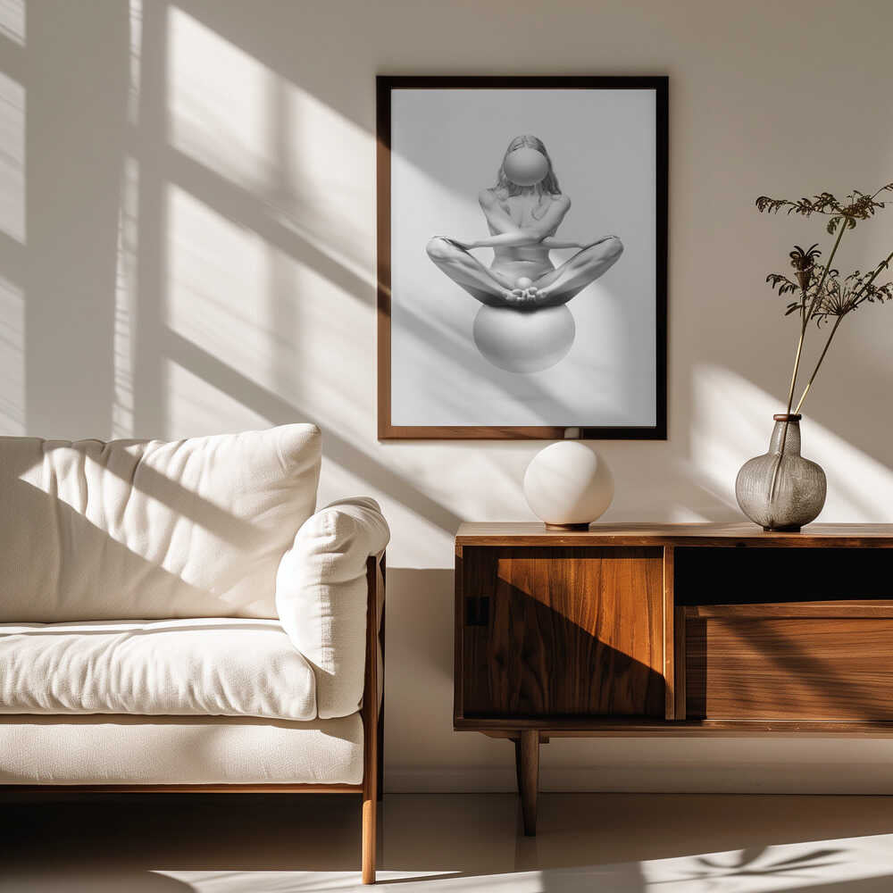 Nude Meditative Balance