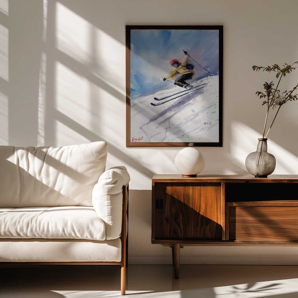 Dynamic Skier Action