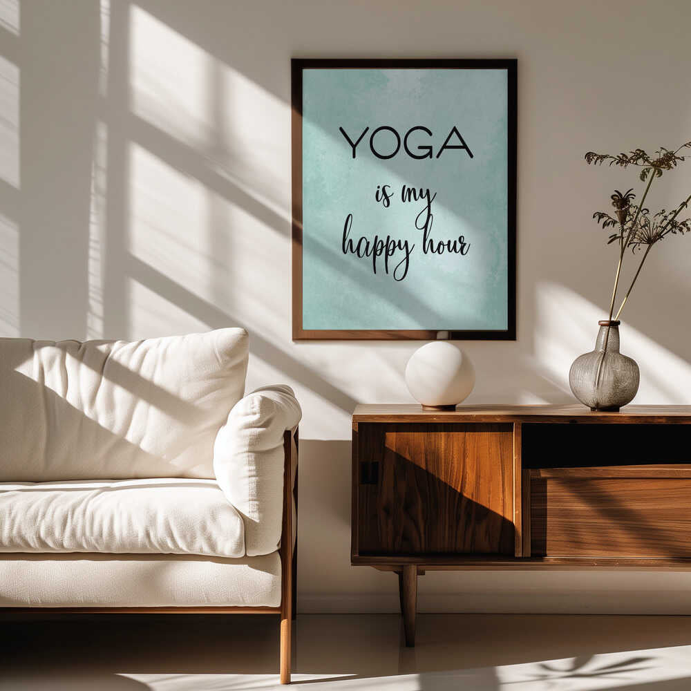 Yoga Happy Hour Quote