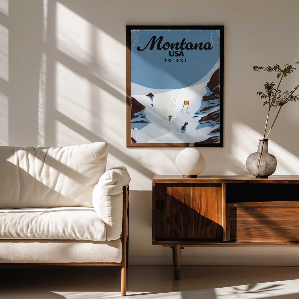 Vintage Montana Ski
