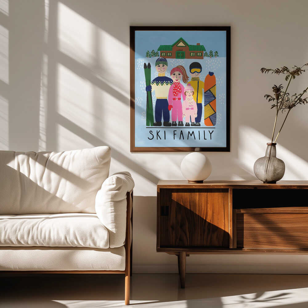 Happy Ski Family