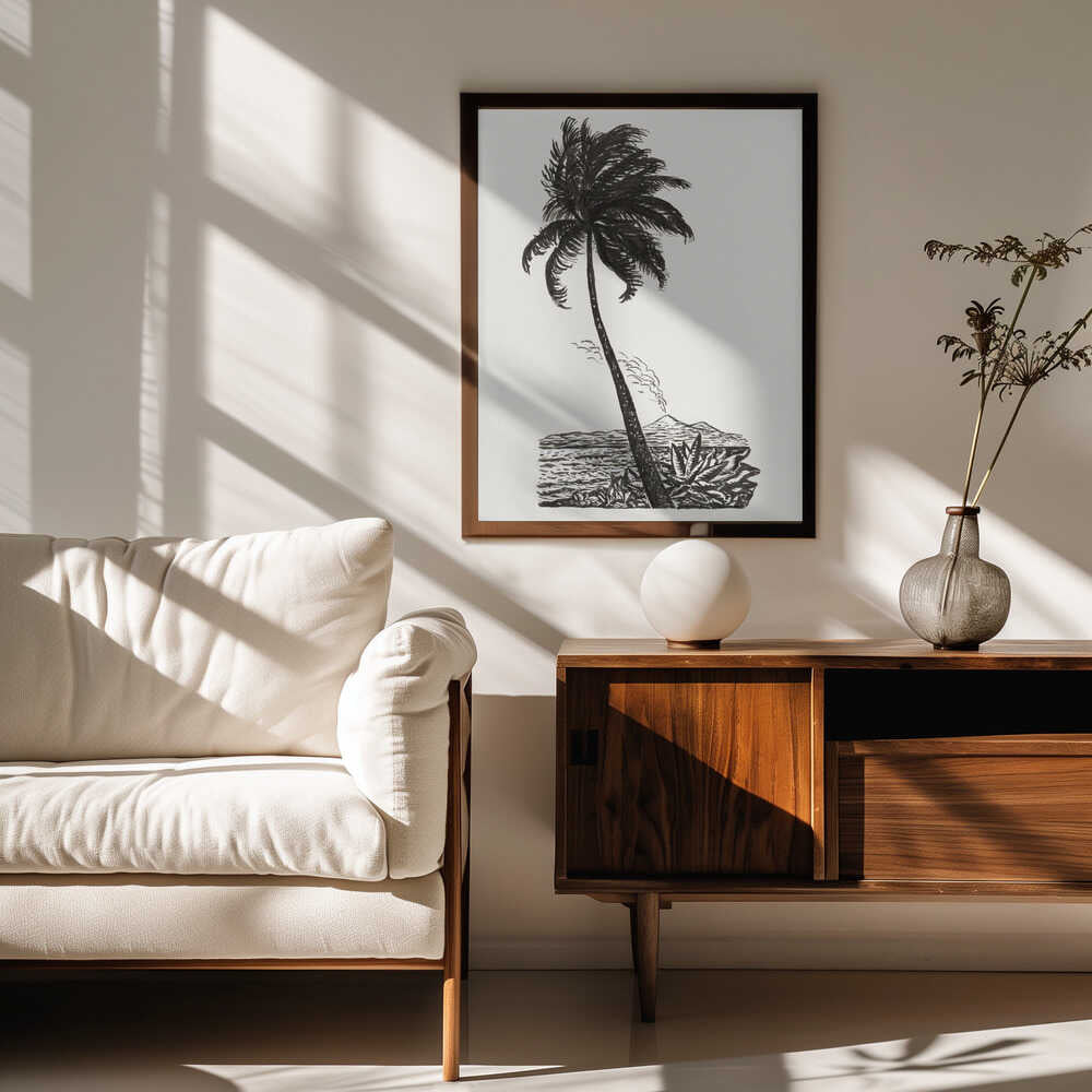 Palm Tree With an Island (ca. 1891–1941)