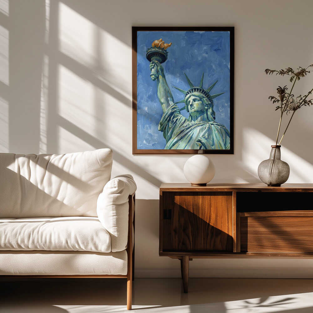 Lady Liberty Ascending