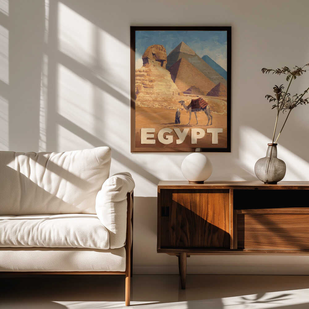 Egypt Desert Great Pyramids