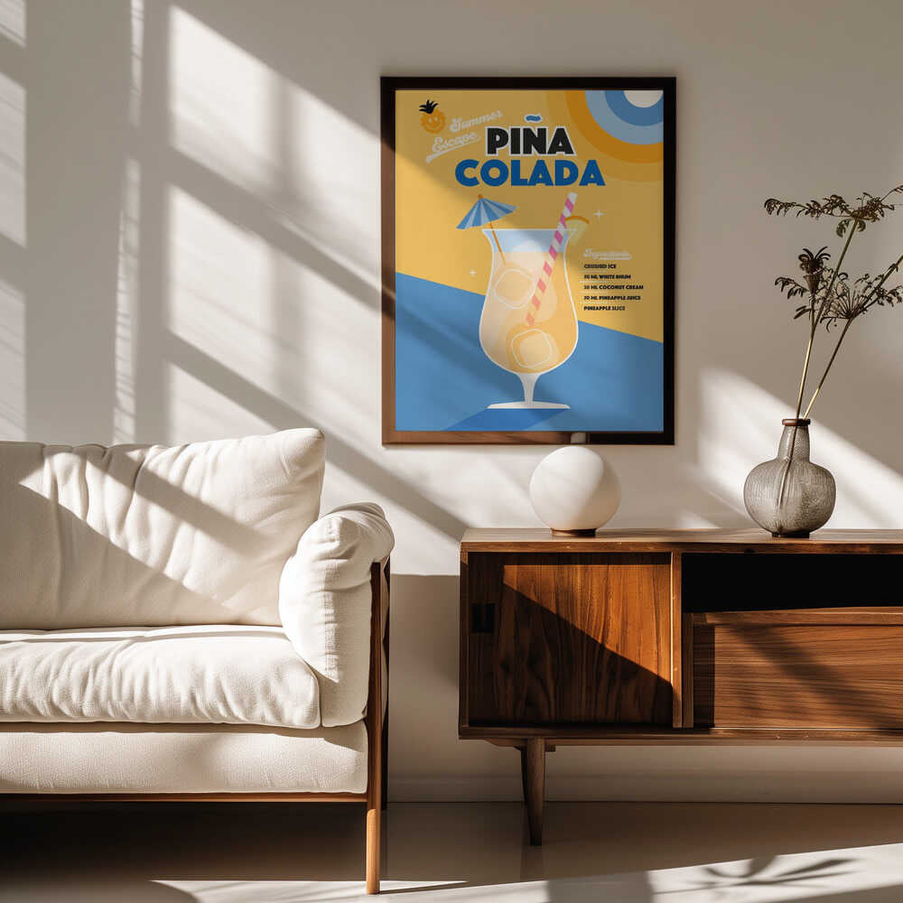 Piña Colada Summer Drink