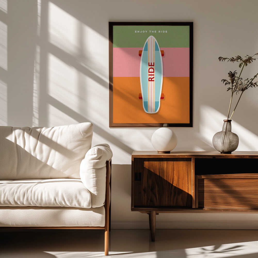 Enjoy The Ride Skateboard