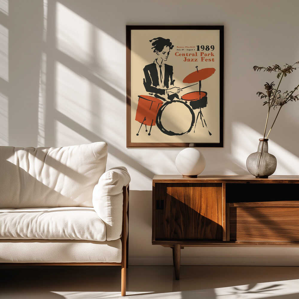Vintage Jazz Drummer