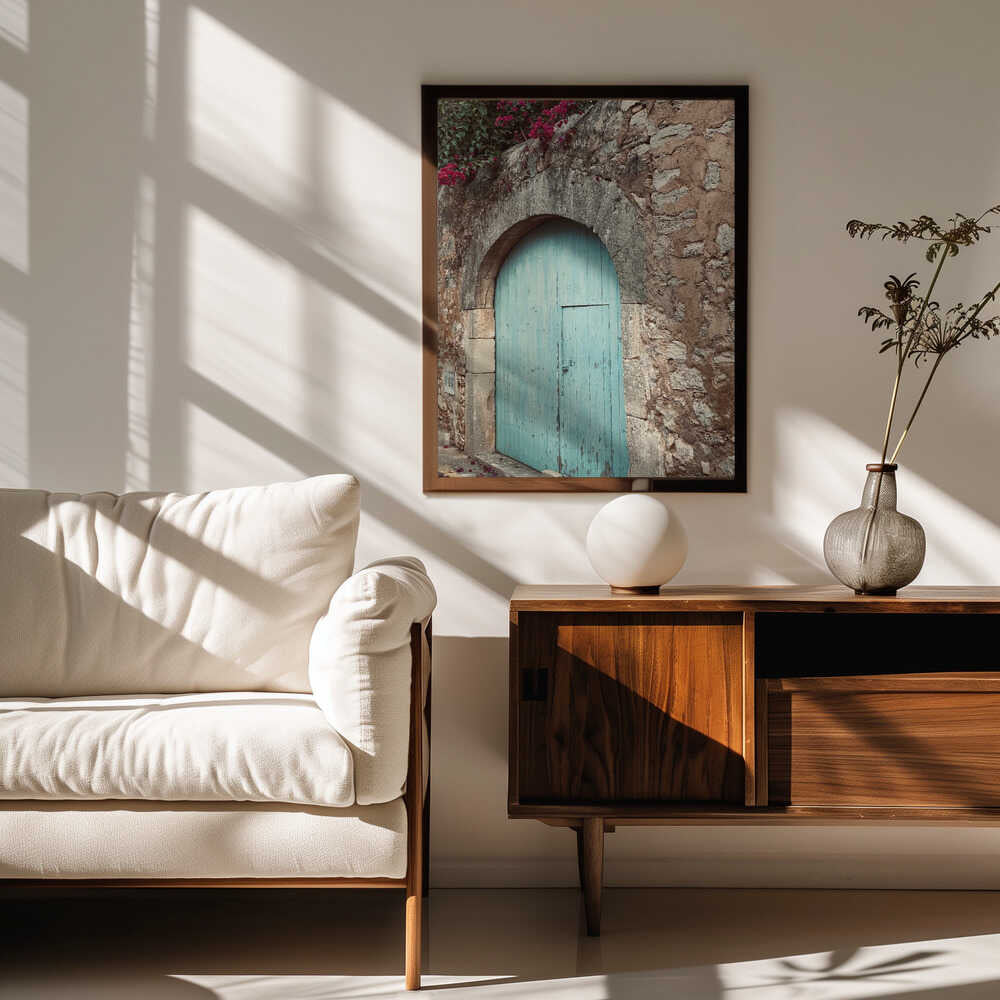 Rustic Blue Doorway