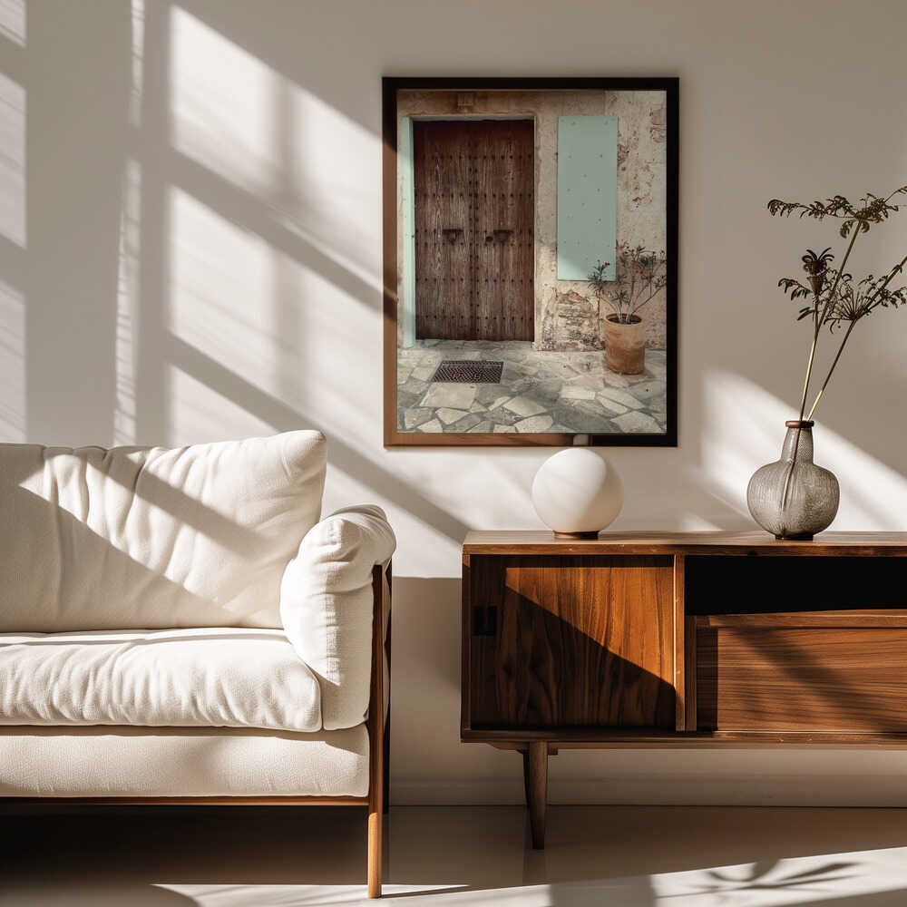 Rustic Mediterranean Entrance