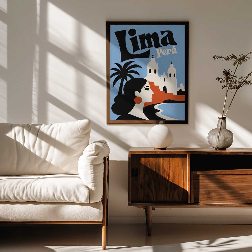 Lima Peru Retro Travel