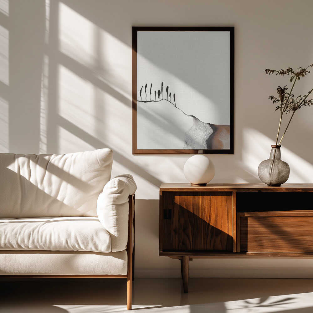 Minimalist Mountain Serenity