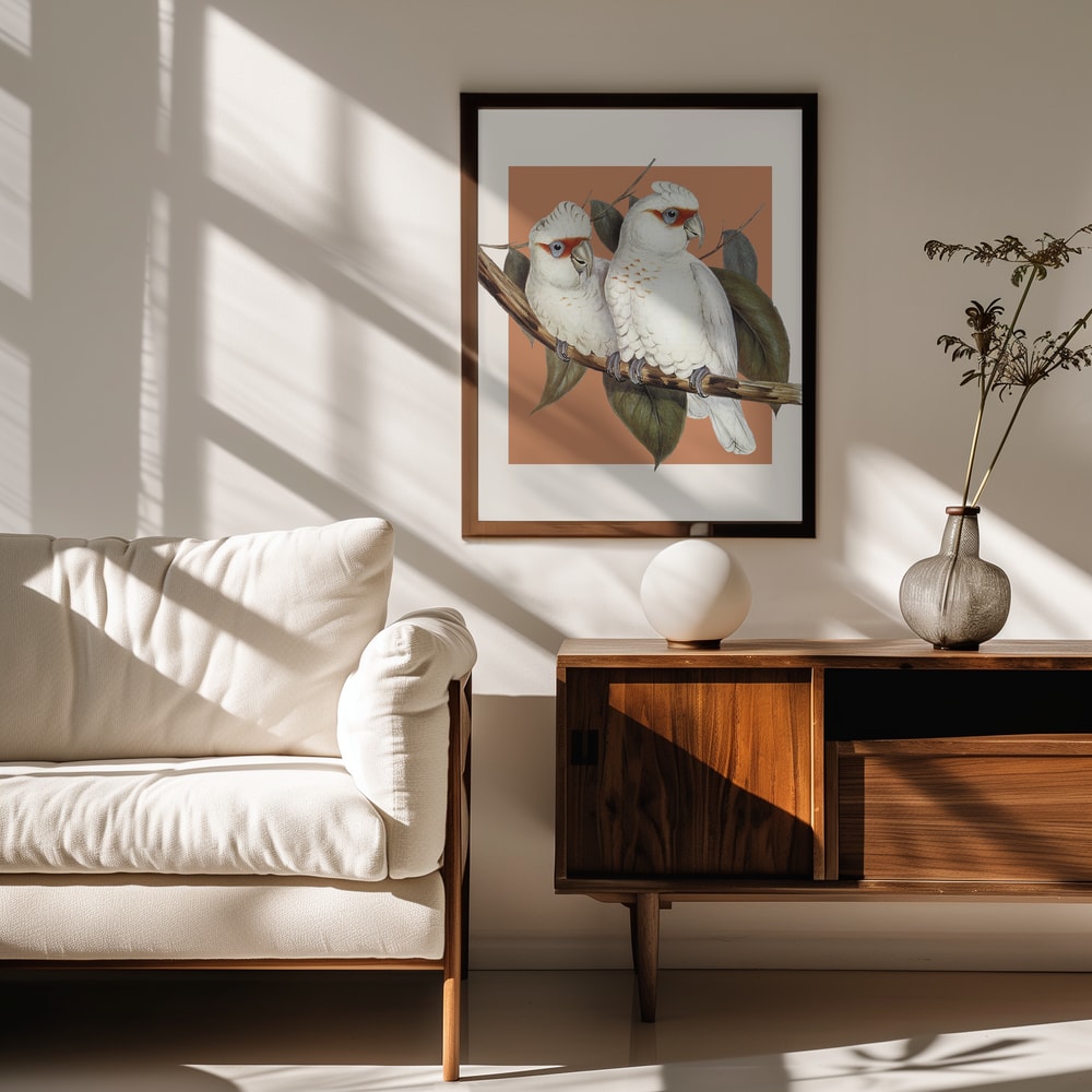 Two White Cockatoos